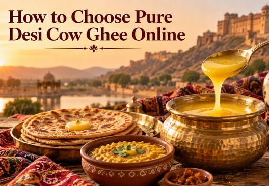How to Choose Pure Desi Cow Ghee Online